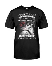 I Don't Care Classic T-Shirt thumbnail