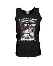 I Don't Care Unisex Tank thumbnail