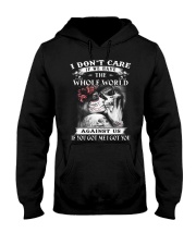 I Don't Care Hooded Sweatshirt thumbnail