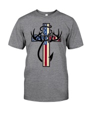 Hunting Faith Flag - front only Classic T-Shirt thumbnail