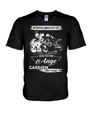 Ne Roulez Jamais Plus Vite V-Neck T-Shirt tile