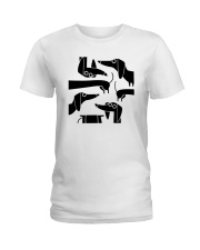 Dachshunds Ladies T-Shirt tile