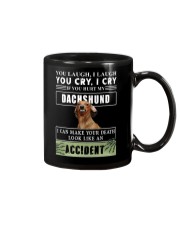If You Hurt My Dachshund Mug tile
