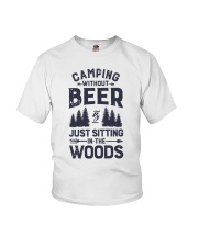 Camping Without Beer Youth T-Shirt tile