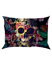 3D PRINT SKULL T-SHIRT Rectangular Pillowcase thumbnail