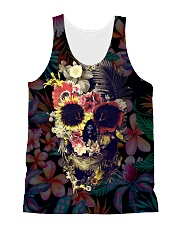 3D PRINT SKULL T-SHIRT All-over Unisex Tank thumbnail