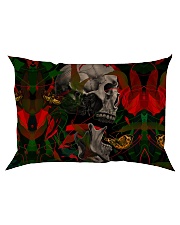 3D PRINT SKULL T-SHIRT Rectangular Pillowcase thumbnail