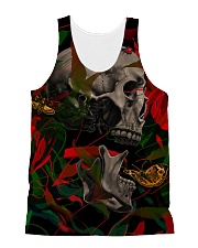 3D PRINT SKULL T-SHIRT All-over Unisex Tank thumbnail