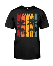 VINTAGE HAWAIIAN T-SHIRT - ALOHA HAWAII Premium Fit Mens Tee thumbnail