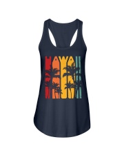 VINTAGE HAWAIIAN T-SHIRT - ALOHA HAWAII Ladies Flowy Tank thumbnail