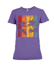 VINTAGE HAWAIIAN T-SHIRT - ALOHA HAWAII Premium Fit Ladies Tee thumbnail