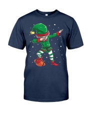DABBING ELF FOOTBALL DABBING SANTA Classic T-Shirt thumbnail