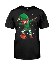 DABBING ELF FOOTBALL DABBING SANTA Premium Fit Mens Tee thumbnail