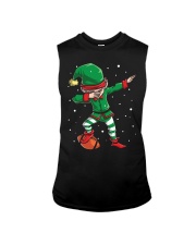 DABBING ELF FOOTBALL DABBING SANTA Sleeveless Tee thumbnail