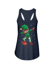 DABBING ELF FOOTBALL DABBING SANTA Ladies Flowy Tank thumbnail
