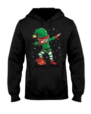 DABBING ELF FOOTBALL DABBING SANTA Hooded Sweatshirt thumbnail