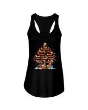 Dachshund Tree Xmas Ladies Flowy Tank thumbnail