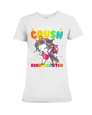 Unicorn T Shirt Design - Unicorn gifts Custom Premium Fit Ladies Tee tile