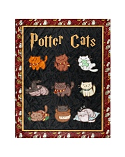 Potter Cats - Perfect Gift For Fans Quilt tile