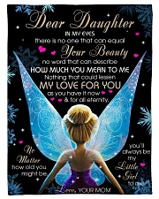 Gift For Daughter - To My Daughter In My Eyes Small Fleece Blanket - 30" x 40" front