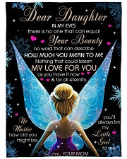 Gift For Daughter - To My Daughter In My Eyes Fleece Blanket tile