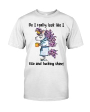 Unicorn T shirt Design - Unicorn Gifts Custom Classic T-Shirt front
