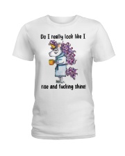 Unicorn T shirt Design - Unicorn Gifts Custom Ladies T-Shirt tile