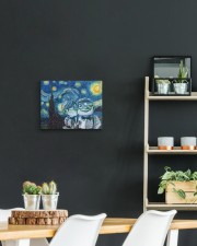 Gift For Wife - To My Wife Van Gogh Art 14x11 Gallery Wrapped Canvas Prints aos-canvas-pgw-14x11-lifestyle-front-04