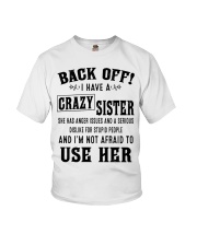 Sister T Shirt Design - Gifts For Sister Custom Youth T-Shirt tile