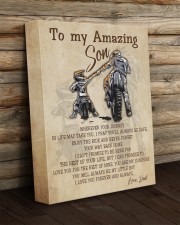 Gift For Son - To My Son Biker 11x14 Gallery Wrapped Canvas Prints aos-canvas-pgw-11x14-lifestyle-front-19