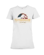 Dad T Shirt Design - Gifts For Dad Custom Premium Fit Ladies Tee tile
