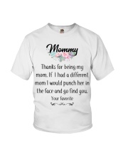 Mom T Shirt Design - Gift For Mom Custom Youth T-Shirt tile