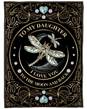 Gift For Daughter - To My Daughter Dragonfly Fleece Blanket tile