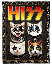 Hizz Kiss Cat - Perfect Gift For Fans Small Fleece Blanket - 30" x 40" front
