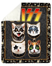 Hizz Kiss Cat - Perfect Gift For Fans Sherpa Fleece Blanket - 50" x 60" thumbnail