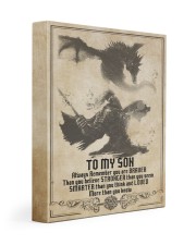 To My Son - Gift For Son Roll For Initiative 11x14 Gallery Wrapped Canvas Prints front