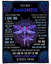 Gift For Daughter - To My Daughter Butterfly Fleece Blanket tile