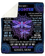 Gift For Daughter - To My Daughter Butterfly Sherpa Fleece Blanket tile