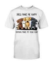 Dog T Shirt Design - Gifts For Dog Lovers Custom Premium Fit Mens Tee tile
