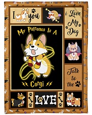 My Patronus Is A Corgi - Gift For Corgi Lovers Fleece Blanket tile