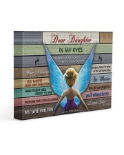 Gift For Daughter - To My Daughter In My Eyes 14x11 Gallery Wrapped Canvas Prints front