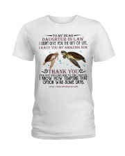 Daughter In Law Gift - Turtle Gifts Custom Ladies T-Shirt tile