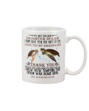 Daughter In Law Gift - Turtle Gifts Custom Mug tile