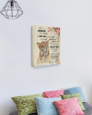 Gift For Daughter - To My Son Tiger 11x14 Gallery Wrapped Canvas Prints aos-canvas-pgw-11x14-lifestyle-front-02