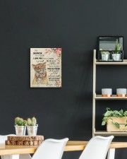 Gift For Daughter - To My Son Tiger 11x14 Gallery Wrapped Canvas Prints aos-canvas-pgw-11x14-lifestyle-front-04