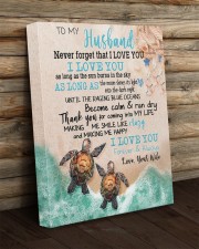 Gift For Husband - To My Husband Turtle 16x20 Gallery Wrapped Canvas Prints aos-canvas-pgw-16x20-lifestyle-front-19