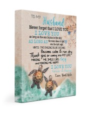Gift For Husband - To My Husband Turtle Gallery Wrapped Canvas Prints tile