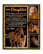 Gift For Daughter - To My Daughter Horse Quilt tile