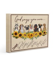 God Say You Are - Gift For Dog Lovers 14x11 Gallery Wrapped Canvas Prints front