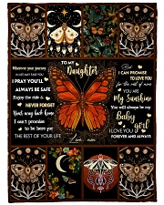 Gift For Daughter - To My Daughter Butterfly Fleece Blanket tile